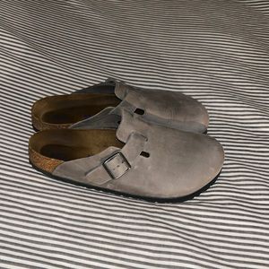 Birkenstock Boston Soft footbed Iron Mens 44